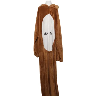 Mjukisdräkt (Brun, Vit) från Crazy Days Polyester