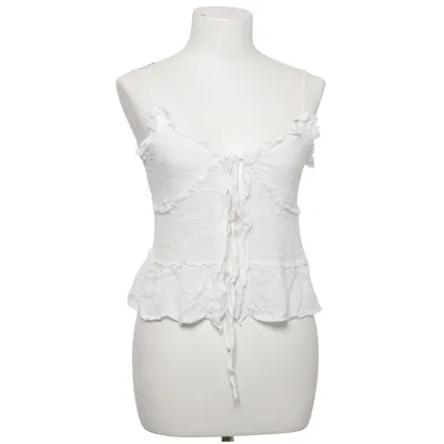 Haut (Blanc) de Subdued Viscose