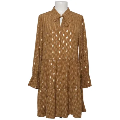 Robe (Marron, Or) de Melya Melody Polyester