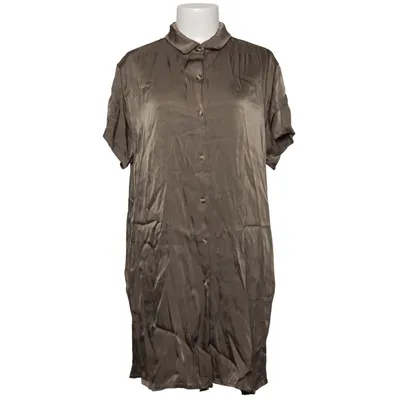 Skjortekjole (Brun) fra Algo Bonito Viscose