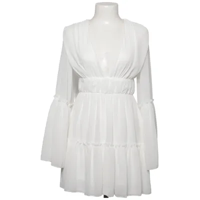Klänning (Vit) från Miss Bomull, Polyester