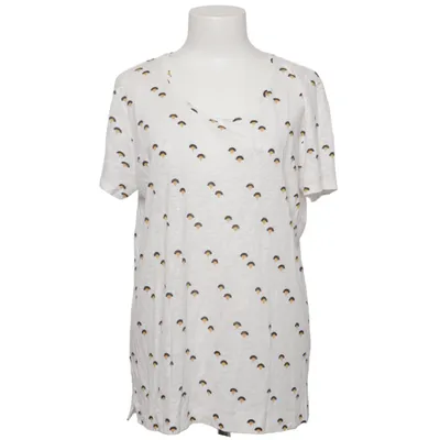 T-shirt (White, Multicolored) from Ann Taylor Linen