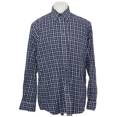 Shirt (Blauw, Wit) van A.W. Dunmore Katoen
