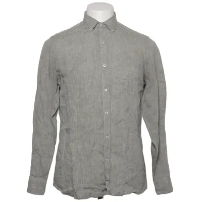 Hemd (Grau) von Mango Man Leinen