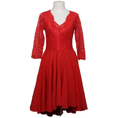 Cocktailjurk (Rood) van Numoco Polyester, Viscose