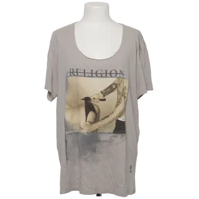 T-shirt (Grau) von Religion Baumwolle