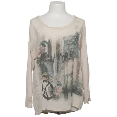 Top (Beige, Meerkleurig) van Pink Cherry Elastaan, Zijde, Viscose