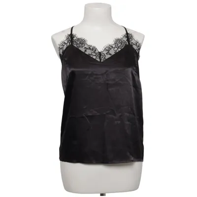 Top (Black) from Pieces Elastane, Polyester