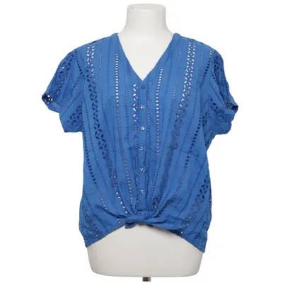 Top (Blauw) van Gina Benotti Katoen
