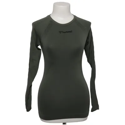 Unterziehshirt (Grün) von Hummel Elasthan, Polyamid