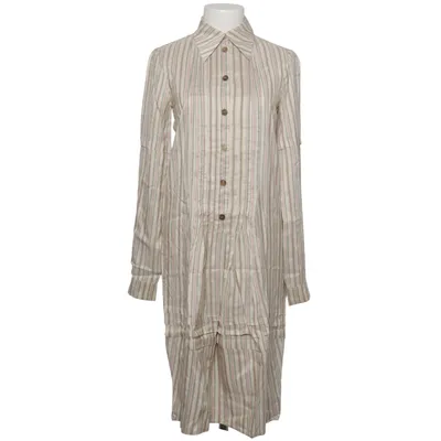 Robe chemise (Beige, Multicolore) de Wunderkind Coton, Soie