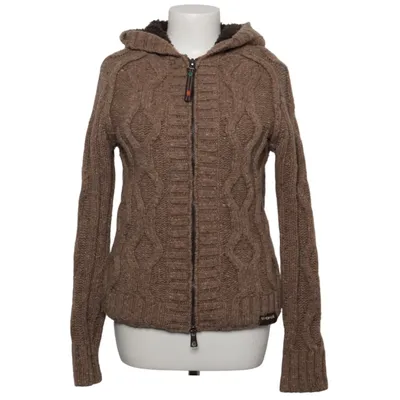 Cardigan (Marron) de Energie Polyamide, Laine