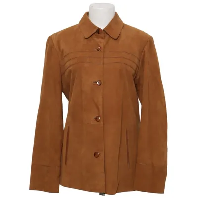 Läderjacka (Beige) från Maddox Skinn