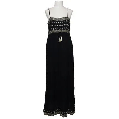 Robe longue (Noir, Multicolore) de Anmol Coton, Viscose