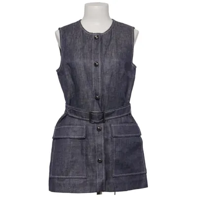Denim jurk (Blauw) van Strenesse Gabriele Strehle Linnen
