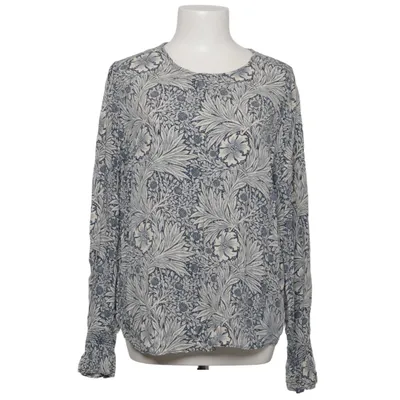 Bluse (Blå, Hvid) fra Morris & Co x H&M Viscose