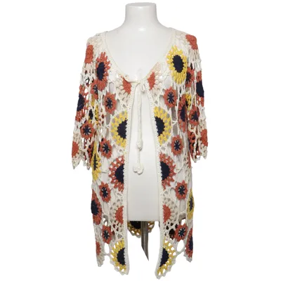 Cardigan (Blanc, Multicolore) de Elisa Immagine Coton, Polyester