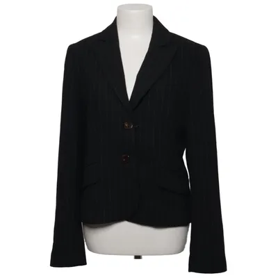 Blazer (Zwart) van Vanilia-Elements Acetaat, Polyester, Viscose