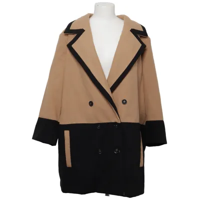 Coat (Beige, Black) from Bonprix Selection Premium Elastane, Polyester, Viscose
