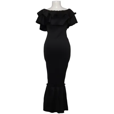 Cocktailkleid (Schwarz) von Boohoo Night Elasthan, Polyester