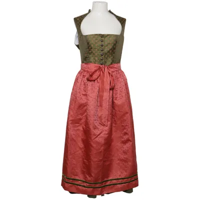 Dirndl (Grøn, Rød) fra Berwin & Wolff Bomuld, Polyester