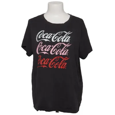 T-shirt (Gray, Multicolored) from ONLY Carmakoma Cotton