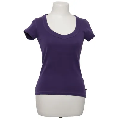 T-shirt (Lilla) fra Vero Moda Basic Bomuld
