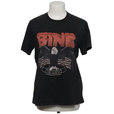 T-shirt (Zwart) van Anine Bing Katoen