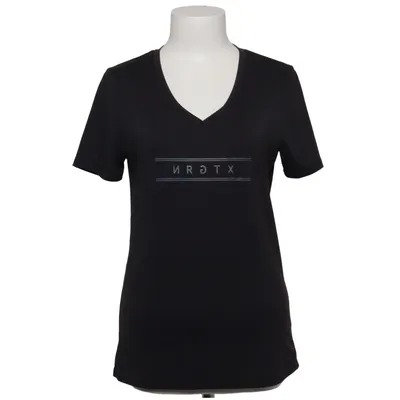 T-shirt (Zwart) van Energetics Polyester, Elastaan