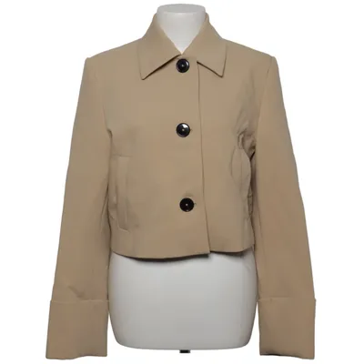 Jakke (Beige) fra Mango Elastan, Polyester, Viscose
