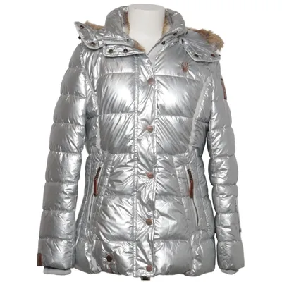 Skidjacka (Silverfärgad) från Navahoo Polyester