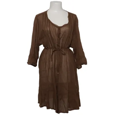 Kleid (Braun) von Sallie Sahne Baumwolle