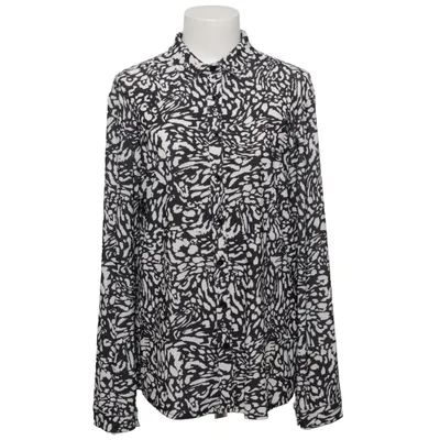 Blus (Svart, Vit) från Angelle Milan Elastan, Polyester