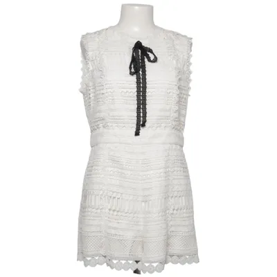 Jumpsuit (White) from Alexis Elastane, Polyester