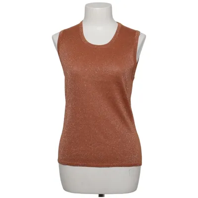 Tanktop (Bruin) van Brigitte von Boch Metallvezel