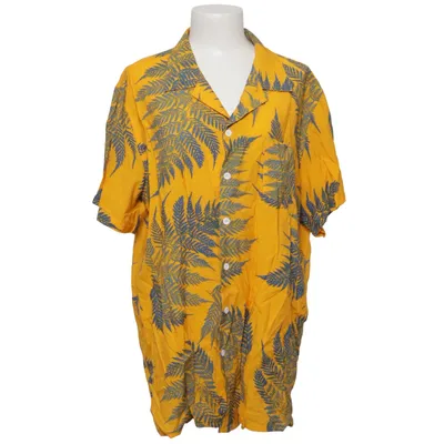 Chemise à manches courtes (Jaune, Bleu) de ChArmkpR Coton