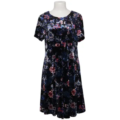 Dress (Black, Multicolored) from Yessica Elastane, Polyester