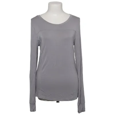 Lange mouwen shirt (Grijs) van Nicole Miller Elastaan, Viscose
