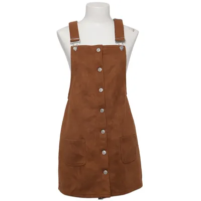 Dungaree dress (Brown) from Jennyfer Elastane, Polyester