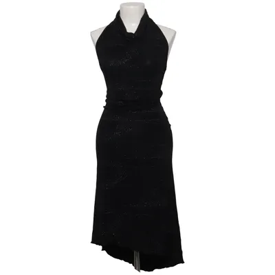 Neckholderkleid (Schwarz) von Cher.