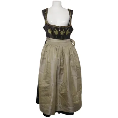 Dirndl (Svart, Guldfärgad) från Rose-Dirndl Bomull, Polyester