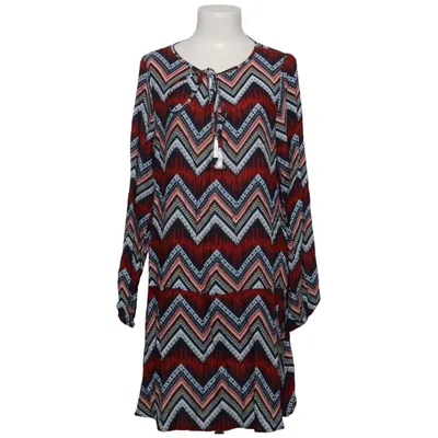 Kleid (Rot, Blau, Mehrfarbig) von Queen's Fashion Collection