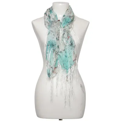 Sommerschal (Grün, Weiß, Mehrfarbig) von Takko Fashion Polyester