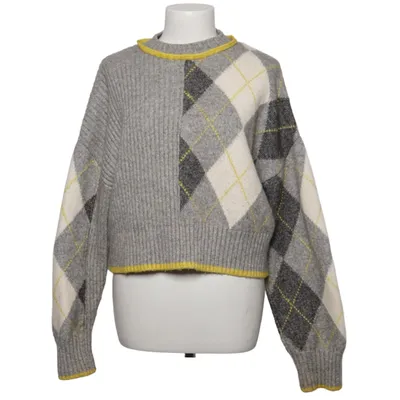 Strickpullover (Grau, Mehrfarbig) von Pringle Of Scotland x H&M Polyester, Acryl, Wolle