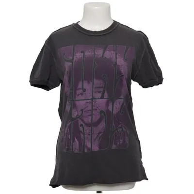 T-shirt (Gray, Purple) from Amplified Vintage Cotton