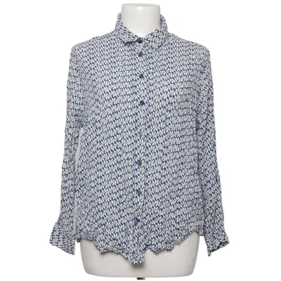 Blouse (Blauw, Wit) van Adler Viscose