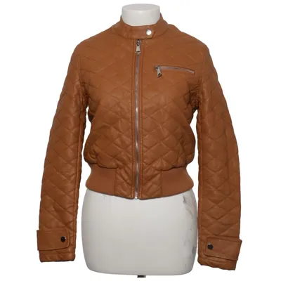 Bomberjacke (Braun) von Vince Otto Polyester, Polyurethan, Viskose