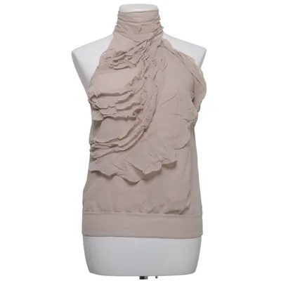 Haut (Beige) de Karen Millen Polyester, Soie