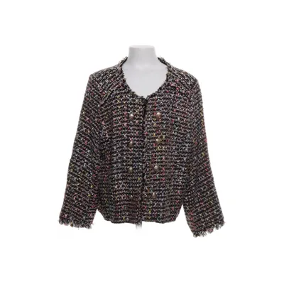 Blazer (Sort, Flerfarvet) fra River Island Akryl, Metallfiber, Polyester, Viscose, Uld