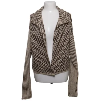 Cardigan (Beige, Brown) from Strenesse Acrylic, Mohair, Polyamide, Wool